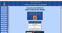 Desktop Screenshot of centrosangiorgio.com